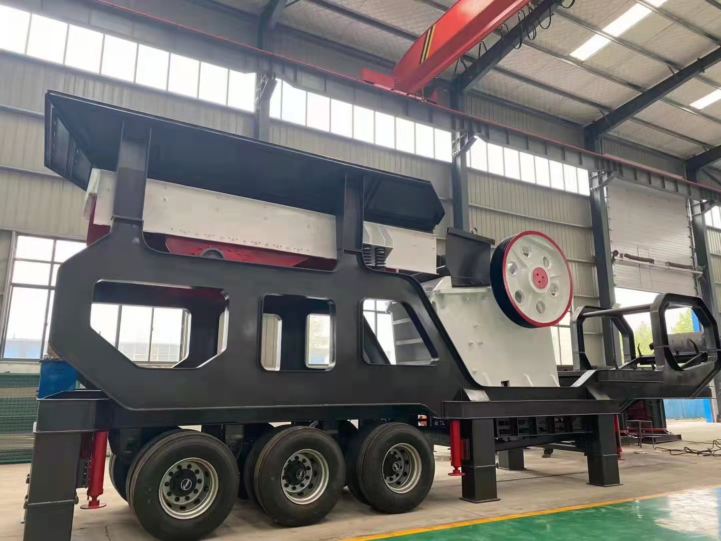 Mobile Jaw Crusher Plant