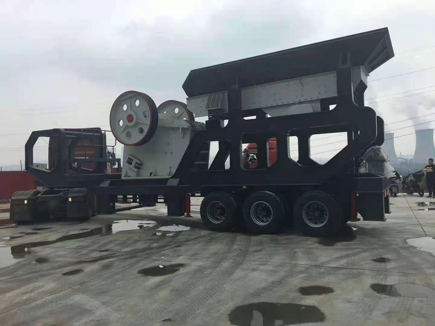 Mobile Jaw Crusher Plant
