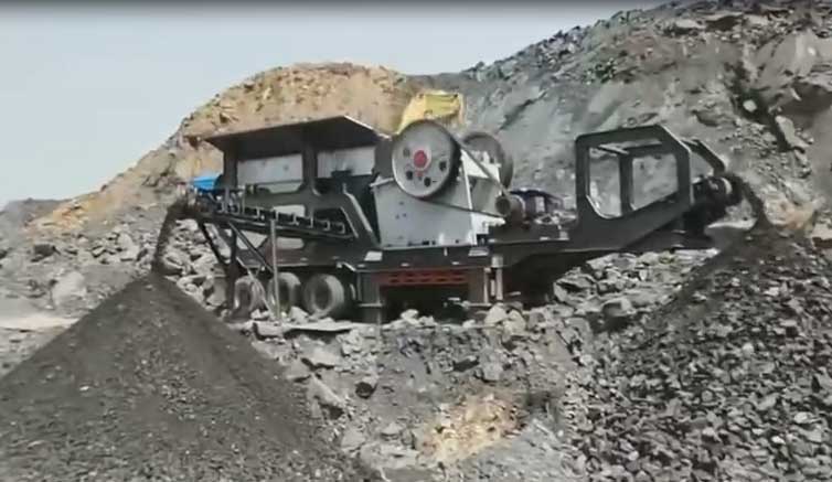 Mobile Jaw Crusher Plant