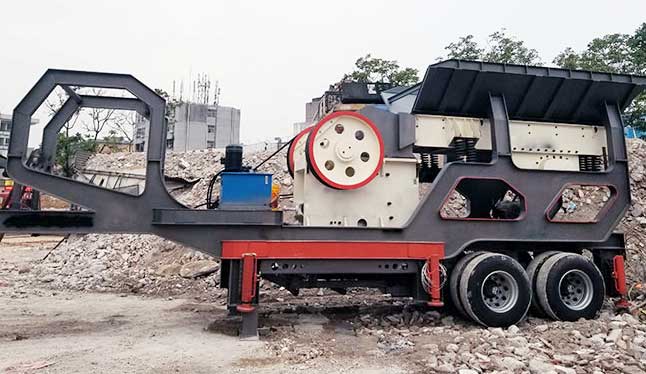 Mobile Jaw Crusher Plant