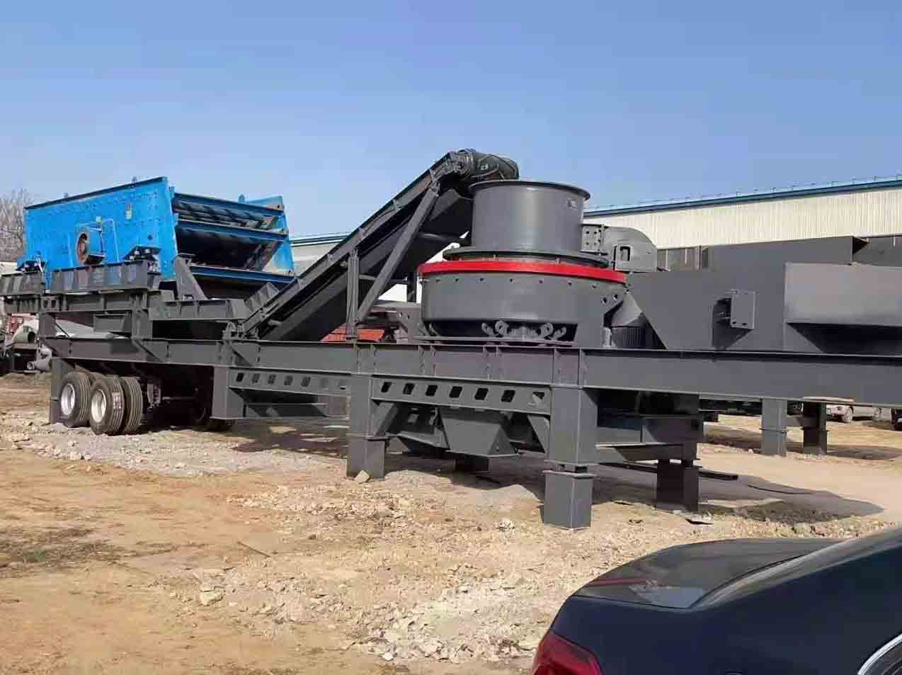 Mobile VSI Sand Making Plant