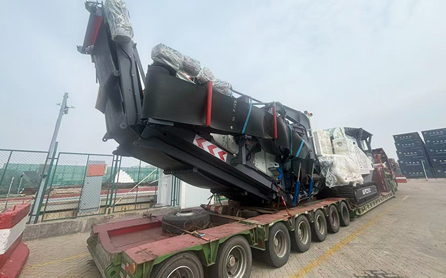 200 t/h Construction Waste Recycling Line - Europe
