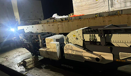 200 t/h Construction Waste Recycling Line - Europe