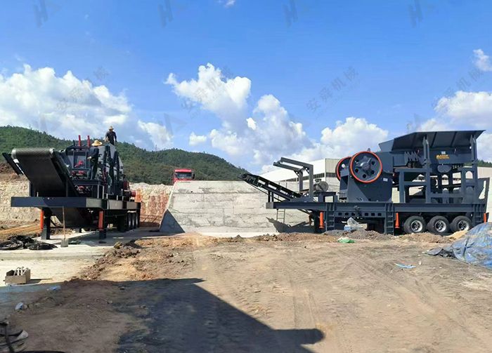 Mobile Jaw Crusher Plant