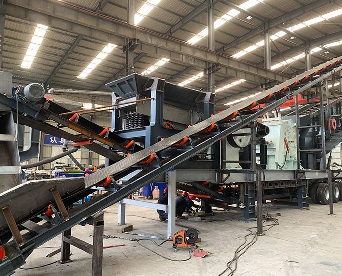 Mobile Impact Crusher Plant