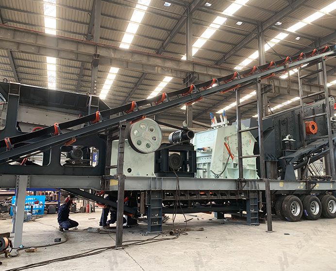 Mobile Impact Crusher Plant