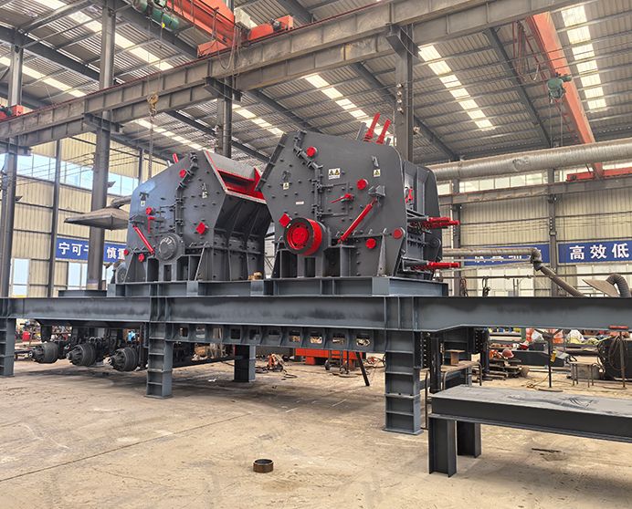 Mobile Impact Crusher Plant