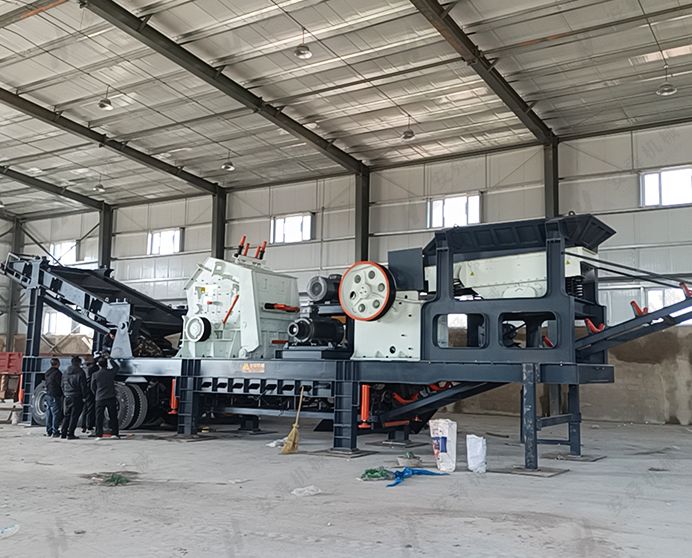 Mobile Impact Crusher Plant