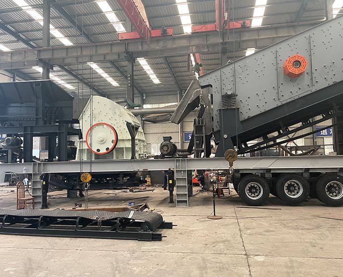 Mobile Heavy Hammer Crusher Plant