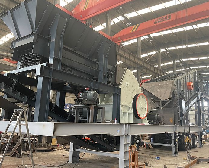 Mobile Heavy Hammer Crusher Plant