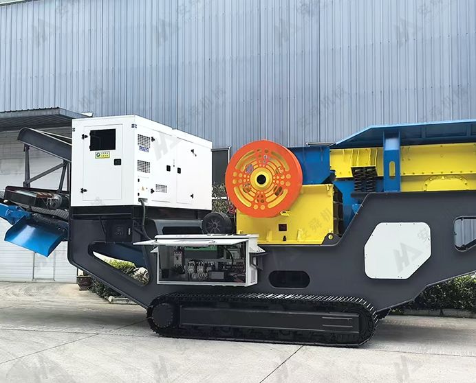 Crawler Jaw Crusher Plant