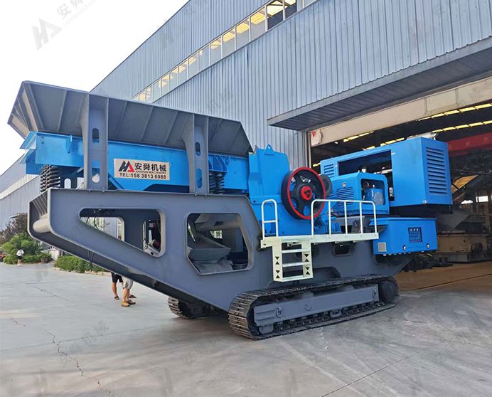 Crawler Jaw Crusher Plant