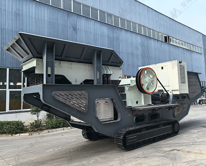 Crawler Jaw Crusher Plant