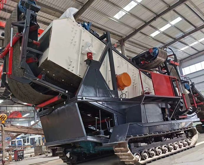 Crawler Screening Plant
