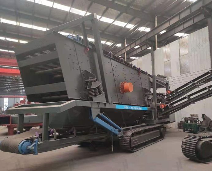 Crawler Screening Plant