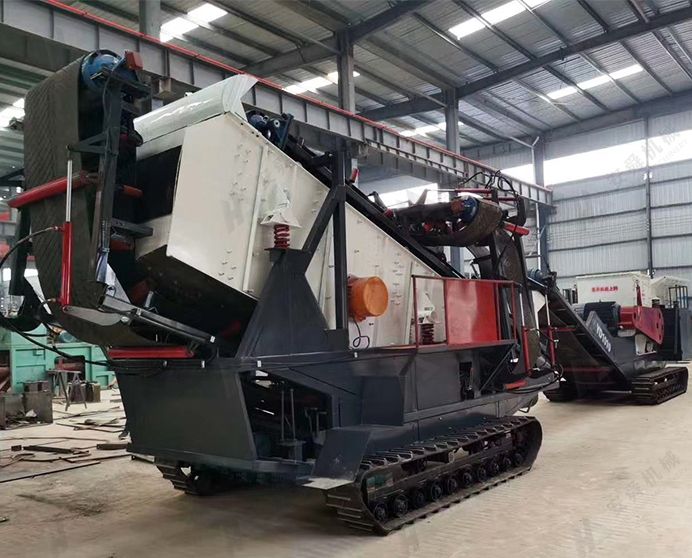Crawler Screening Plant